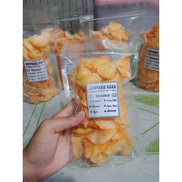 

KRIPIK SINGKONG RASA BALADO ISI 90gr