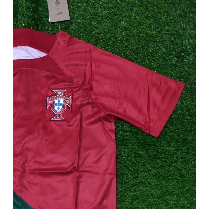 Jersey Portugal Home Away 2022 Grade Ori Import Baju Sepak Bola Pria Dewasa