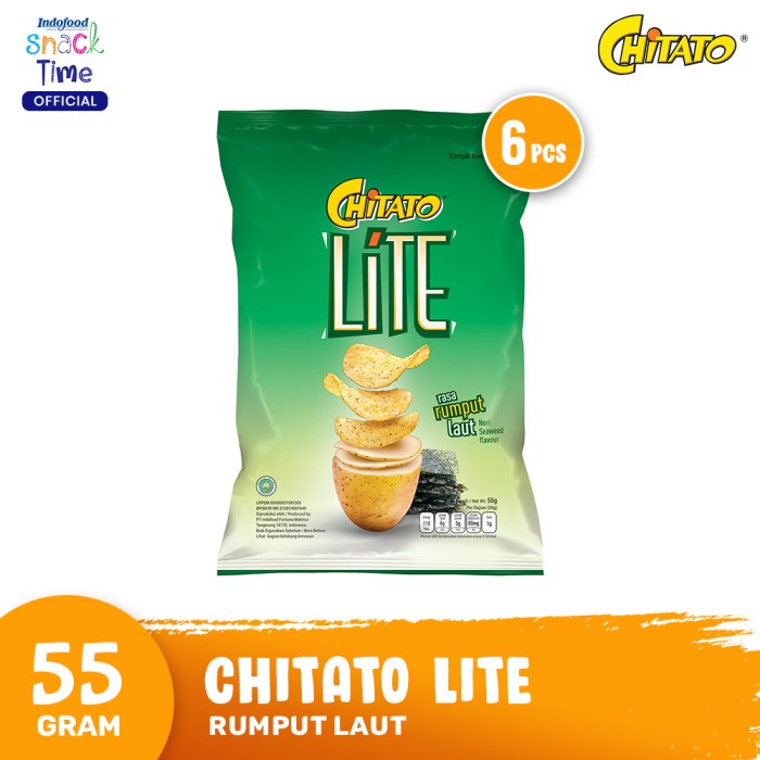 

Chitato Lite Rumput Laut 55 Gr - 6 Pcs