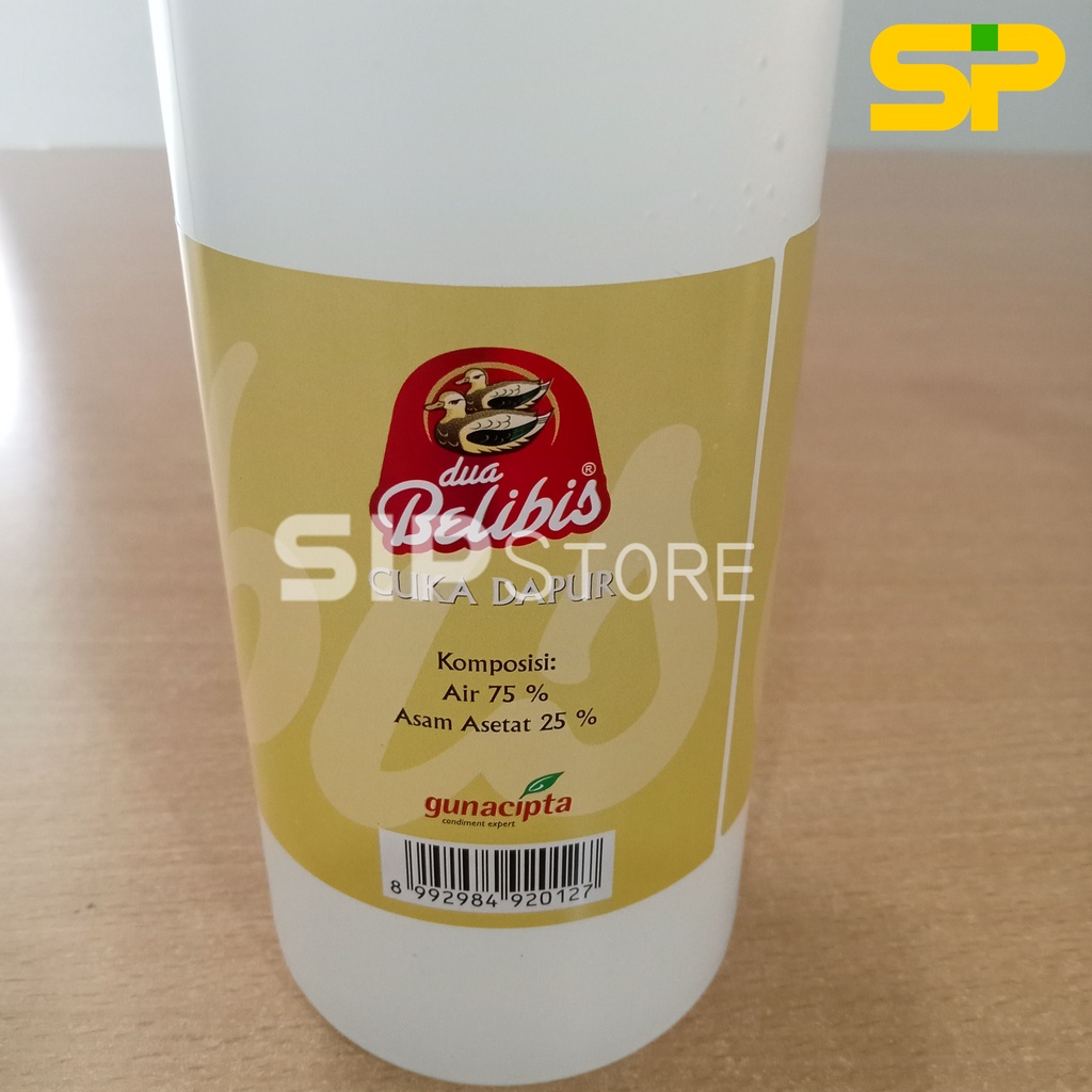 Cuka Dapur DUA BELIBIS 650 ml / Cuka Makan / Asam Cuka