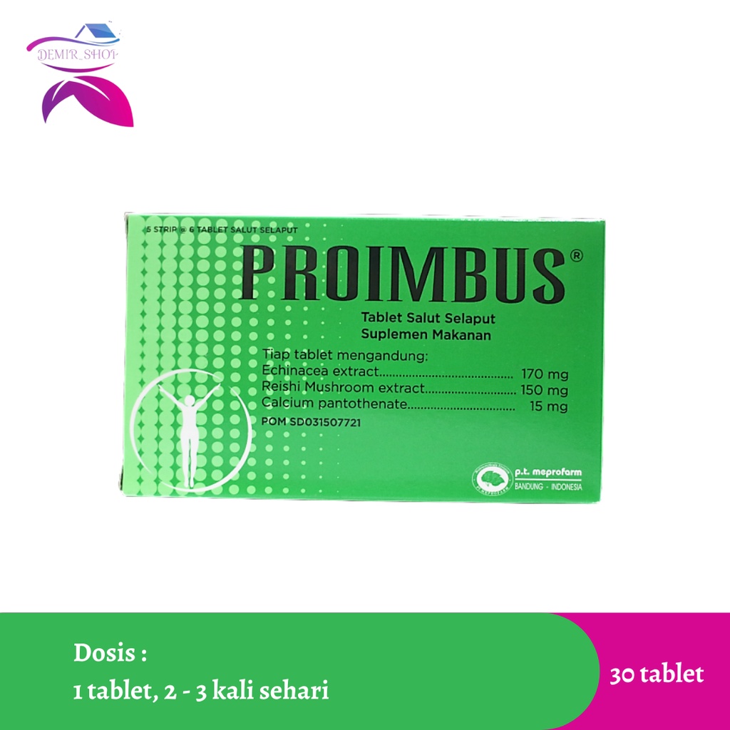 Proimbus Tablet Vitamin Daya Tahan Tubuh