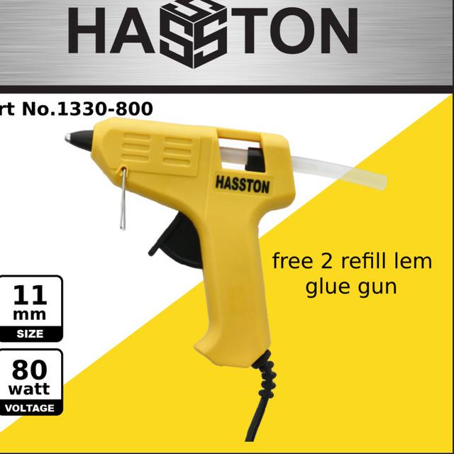 

HASSTON PROHEX Glue Gun Listrik 80W (1330-800)