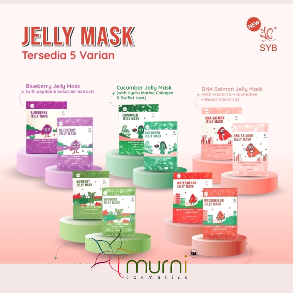 SYB JELLY MASK  (10X10GR 1 BOX )