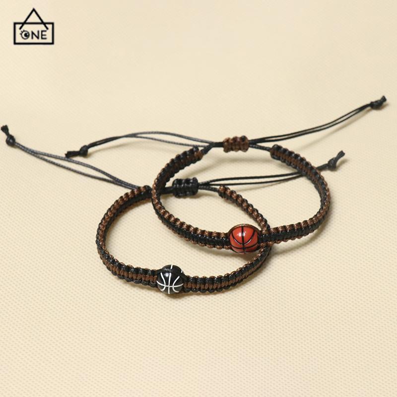 COD❤️1 Pcs Gelang Couple Tali Fashion Korea Basket Gaya Untuk Pria Dan Wanita-A.one