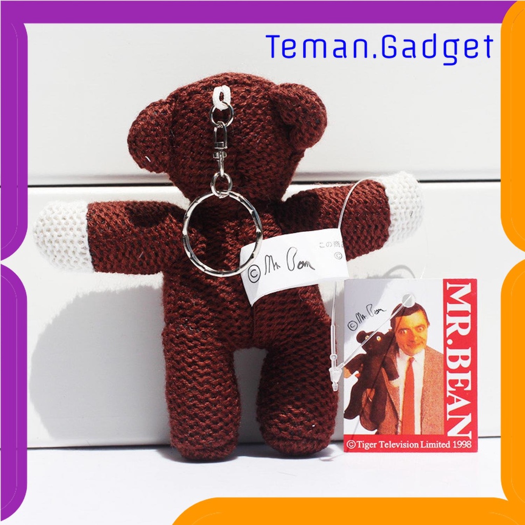 TG-MAN Mr. Bean Teddy Bear Plushy Key Chain Boneka Gantungan Kunci