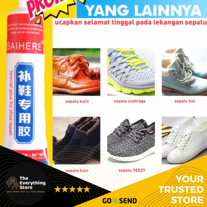 Lem Here ORIGINAL / Lem Sepatu Kuat Tahan Air ORIGINAL TES