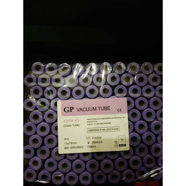 gp vacutainer edta ungu 3 ml