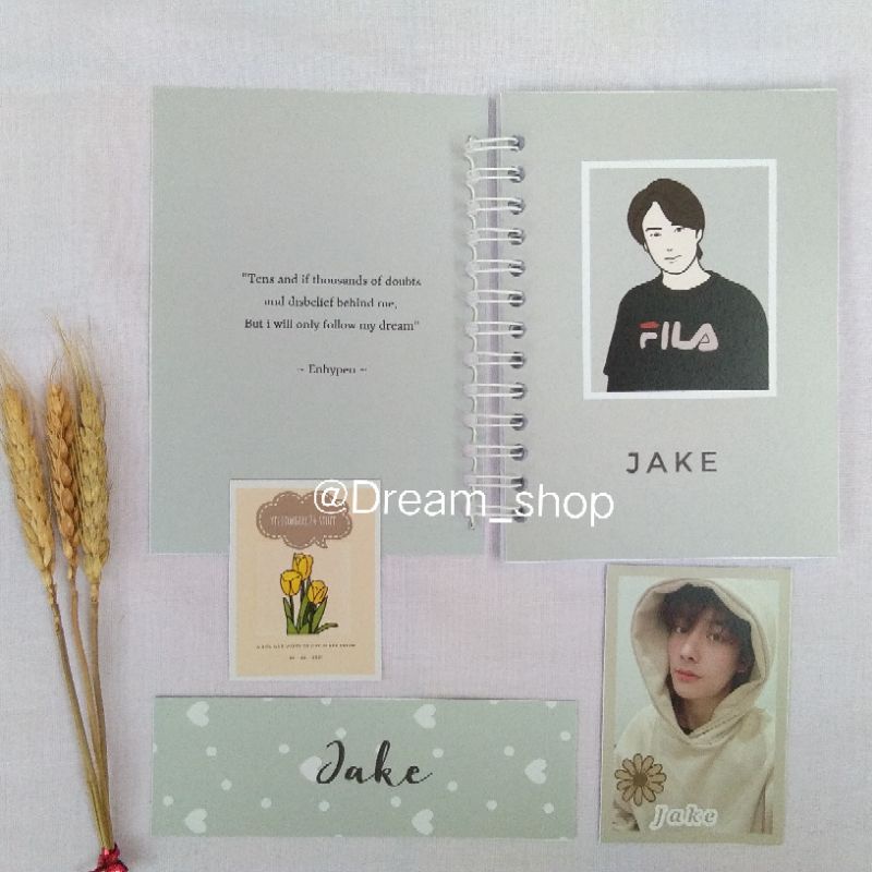 

Note book A6 ENHYPEN / fankit kpop ( gratis pc dan book mark )