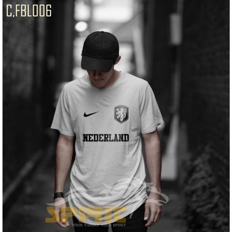 KAOS BAJU TSHIRT BELANDA PIALA DUNIA 2022/TIMNAS BELANDA NEDERLAND/KATUN KOMBED 30S
