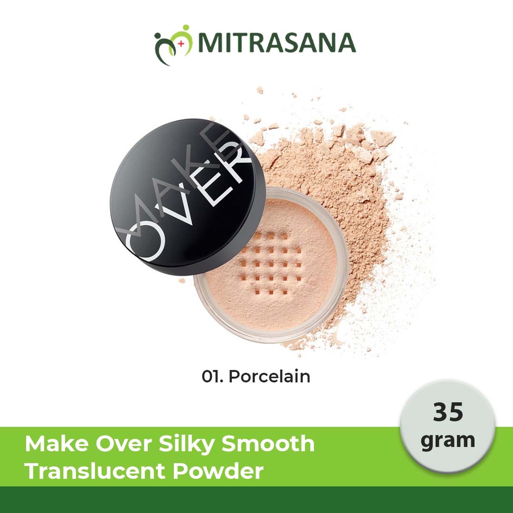 MAKE OVER Silky Smooth Translucent Powder 35 g - All Variant