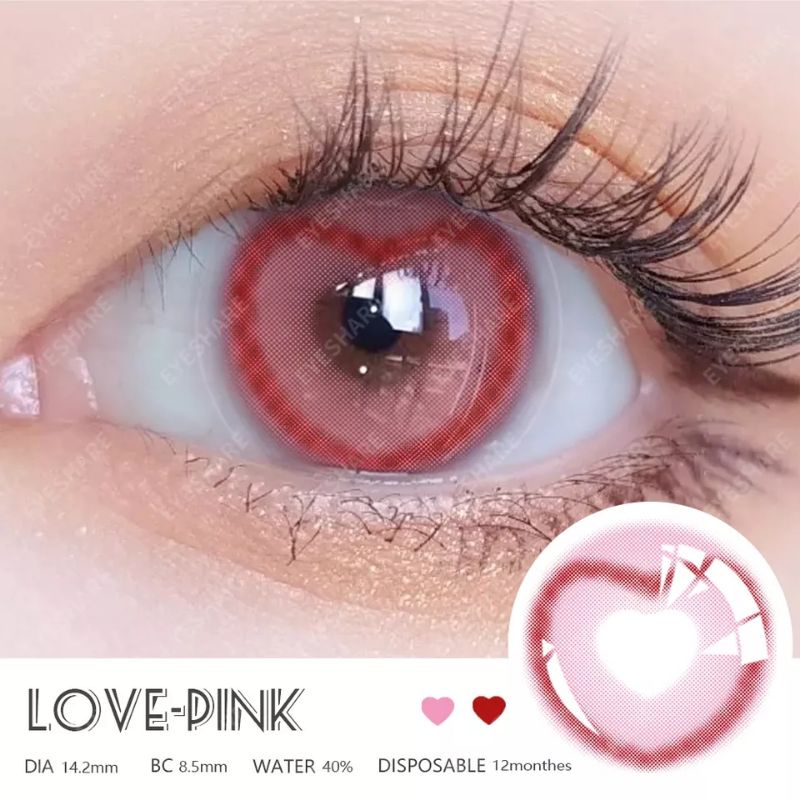 SOFTLENS IMPORT BENTUK LOVE HEART SAILORMOON