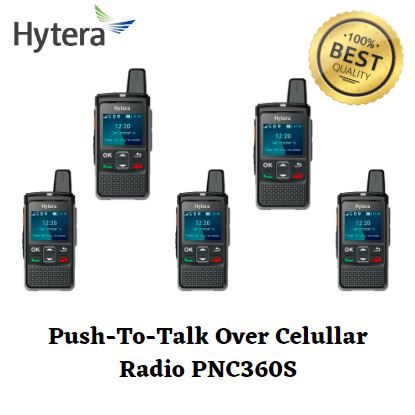 Hytera (5pcs) PoC Push to Talk Over Cellular Radio PNC360S