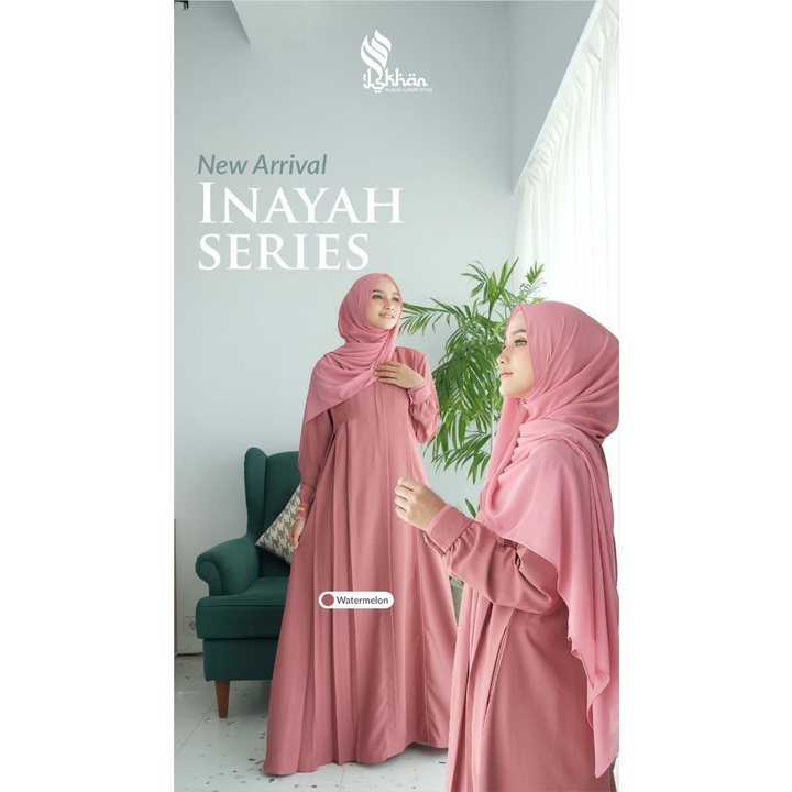 TERBARU GAMIS SET PASHMINA INAYAH BY ISKHAN