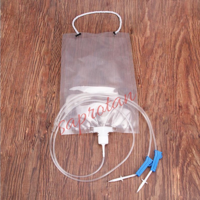 Irigasi Bag Kantong Transparan Infus Tanaman, Infus Pohon, Irigasi Tetes