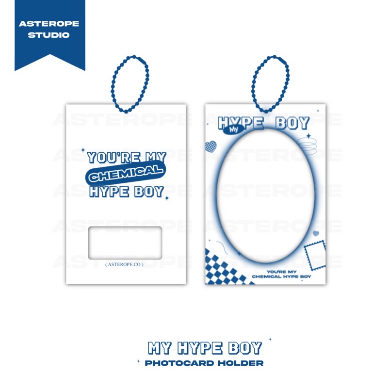[Asterope Studio] My Hype Boy Photocard Holder