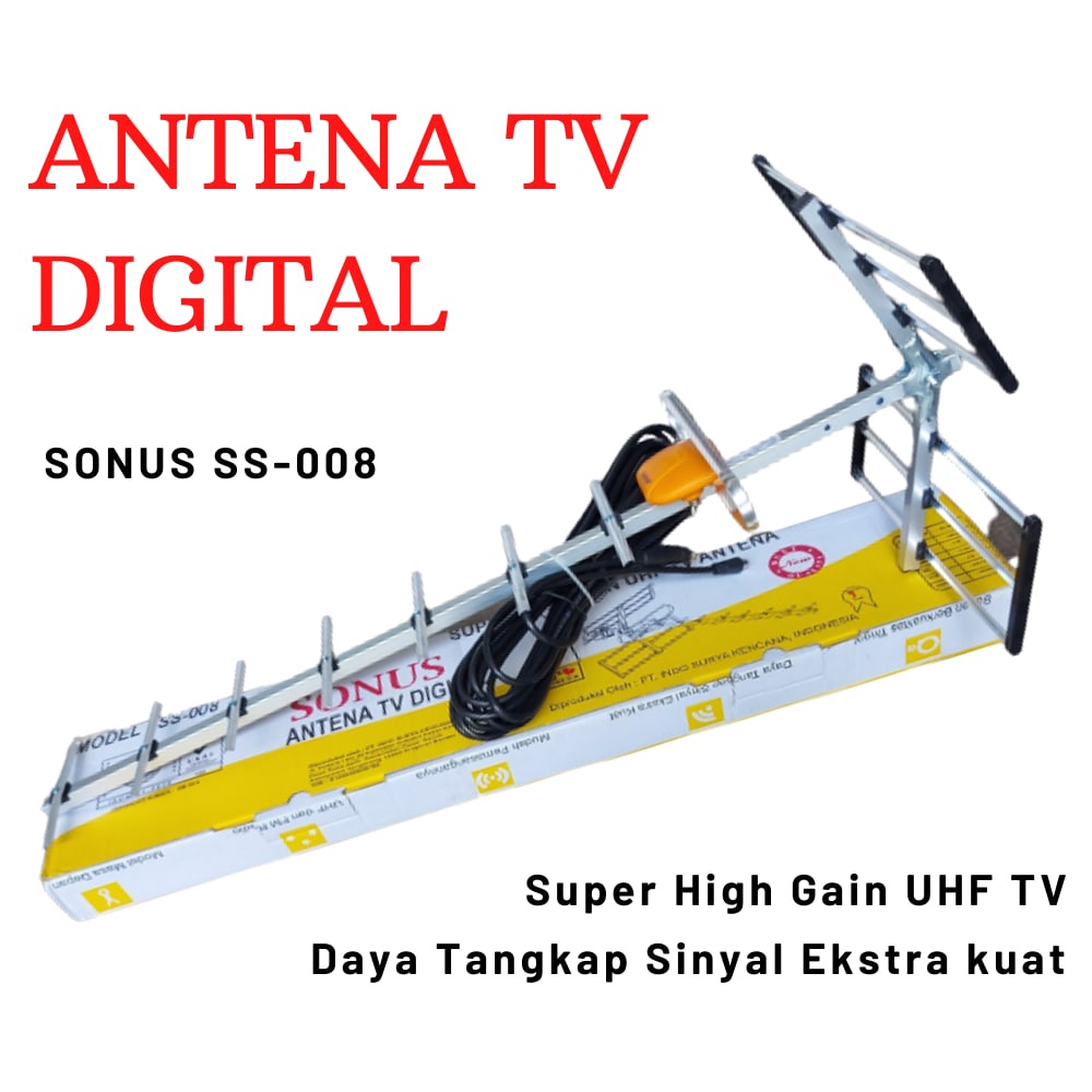 Antena TV Digital Outdoor High Gain UHF Antena Luar