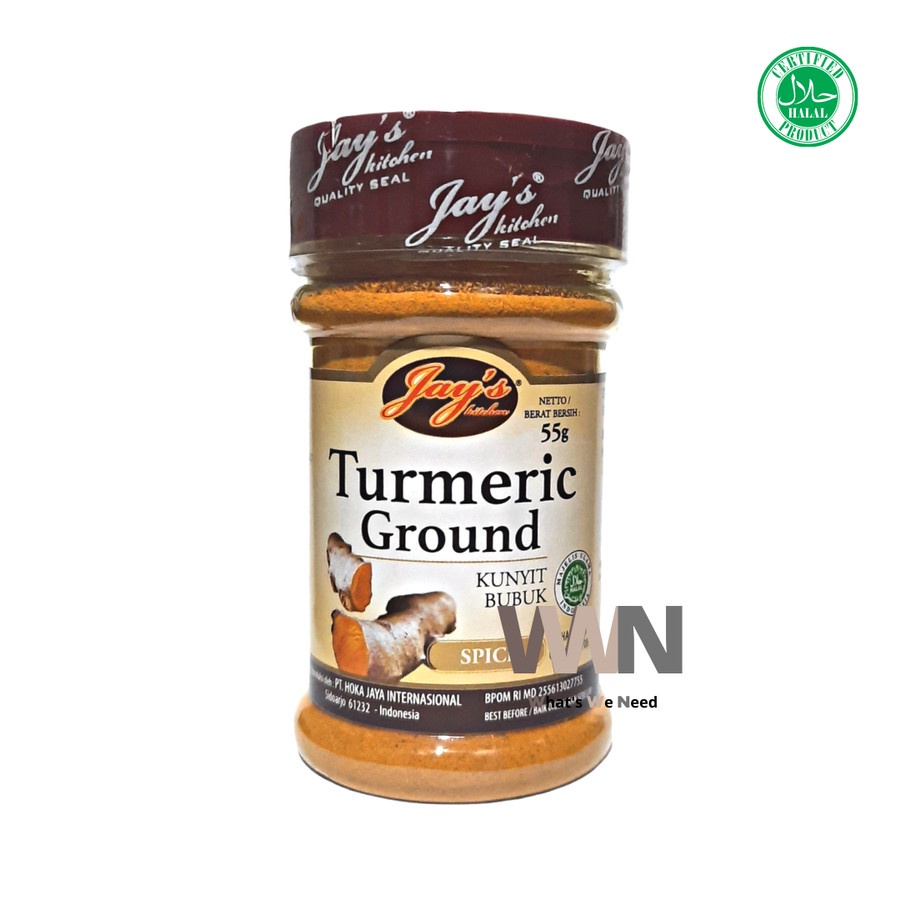 

Jay's Turmeric Ground 55gr - Kunyit Bubuk