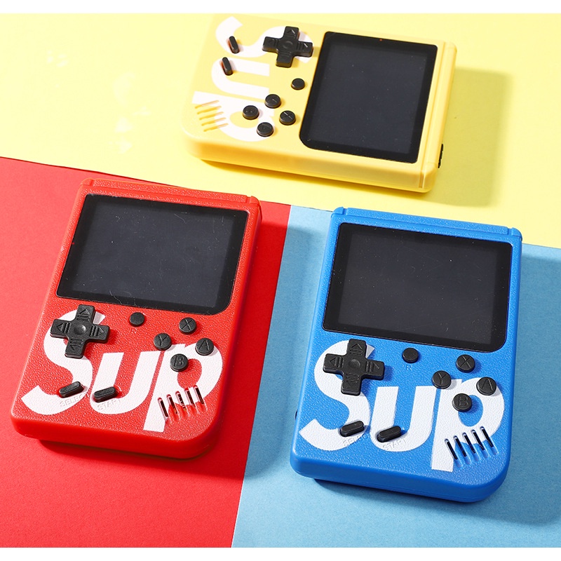 Gameboy Retro SUP 400 in 1 Games Console Mini Portable Fc Classic 1 PLAYER / 2 PLAYER