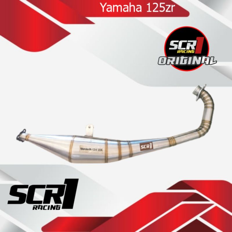 Chamber Knalpot Yamaha 125zr Perut Gembung Stainless