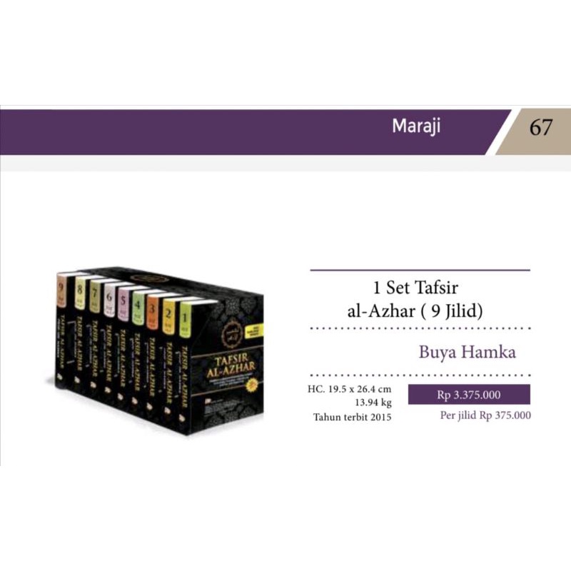 Tafsir Al Azhar Buya Hamka