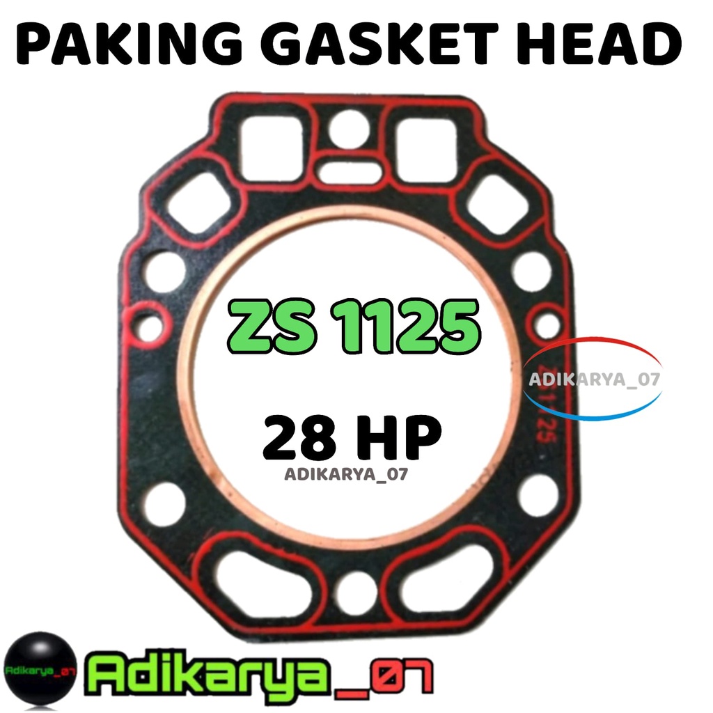 Paking gasket head S1125 ZS1125 paking kop diesel dongfeng S1125 ZS1125 28hp