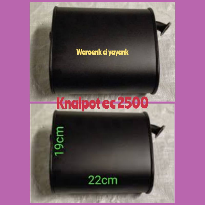 knalpot / muffler / silincer genset 2000 watt - 3000 watt kualitas terbaik