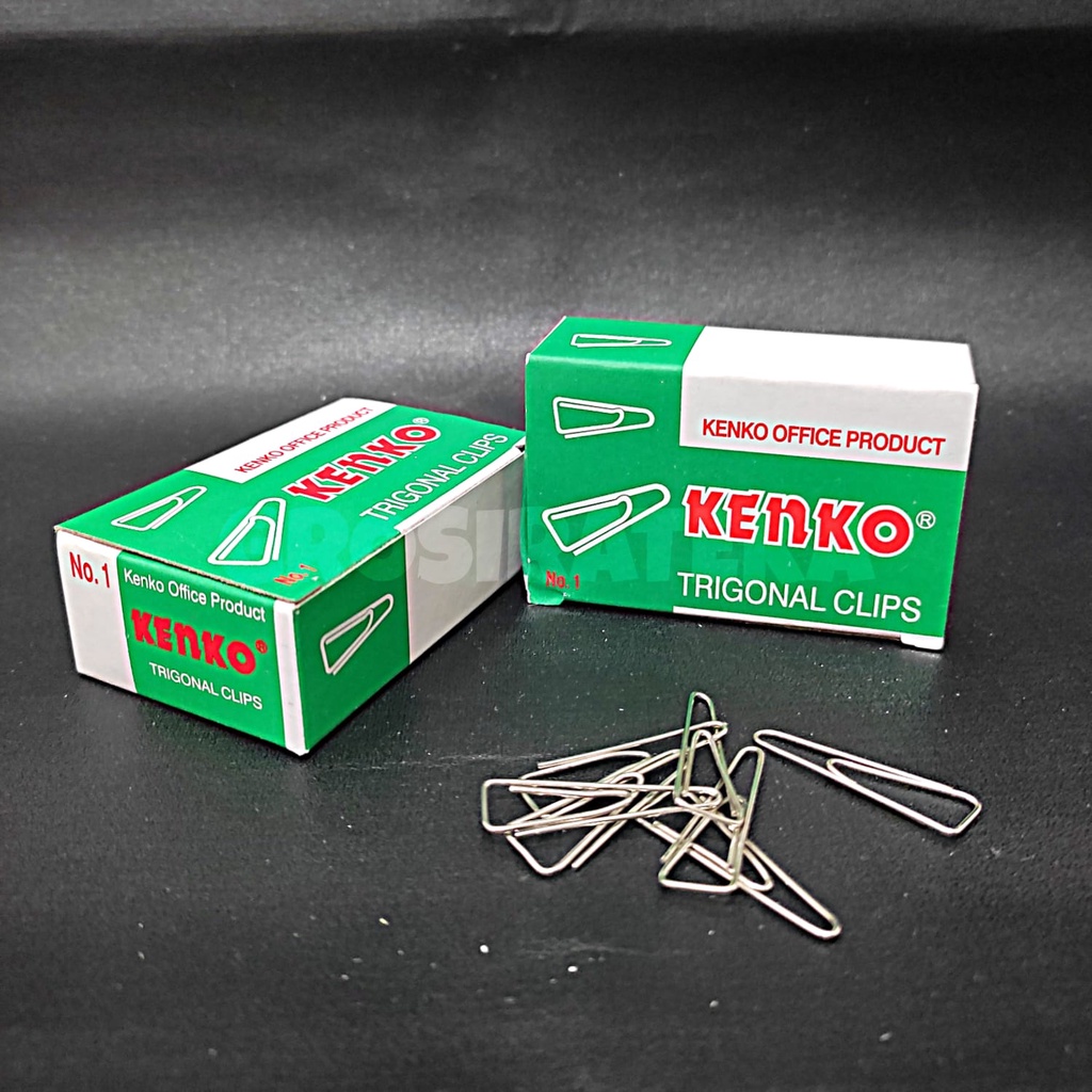 

PAPER CLIP, TRIGONAL CLIP, CLIP KERTAS NO. 1 KENKO