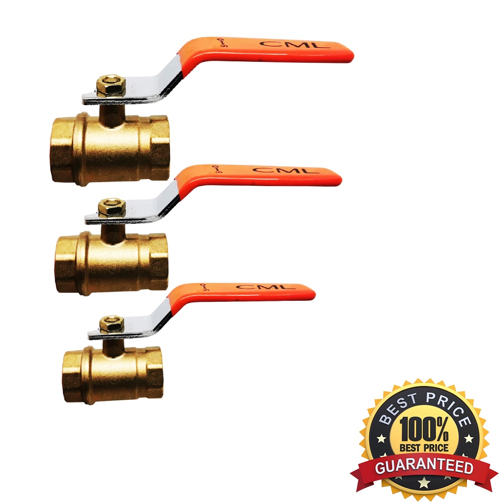 Ball Valve CML Brass 1/2 - 3/4 - 1 Inch Kuningan