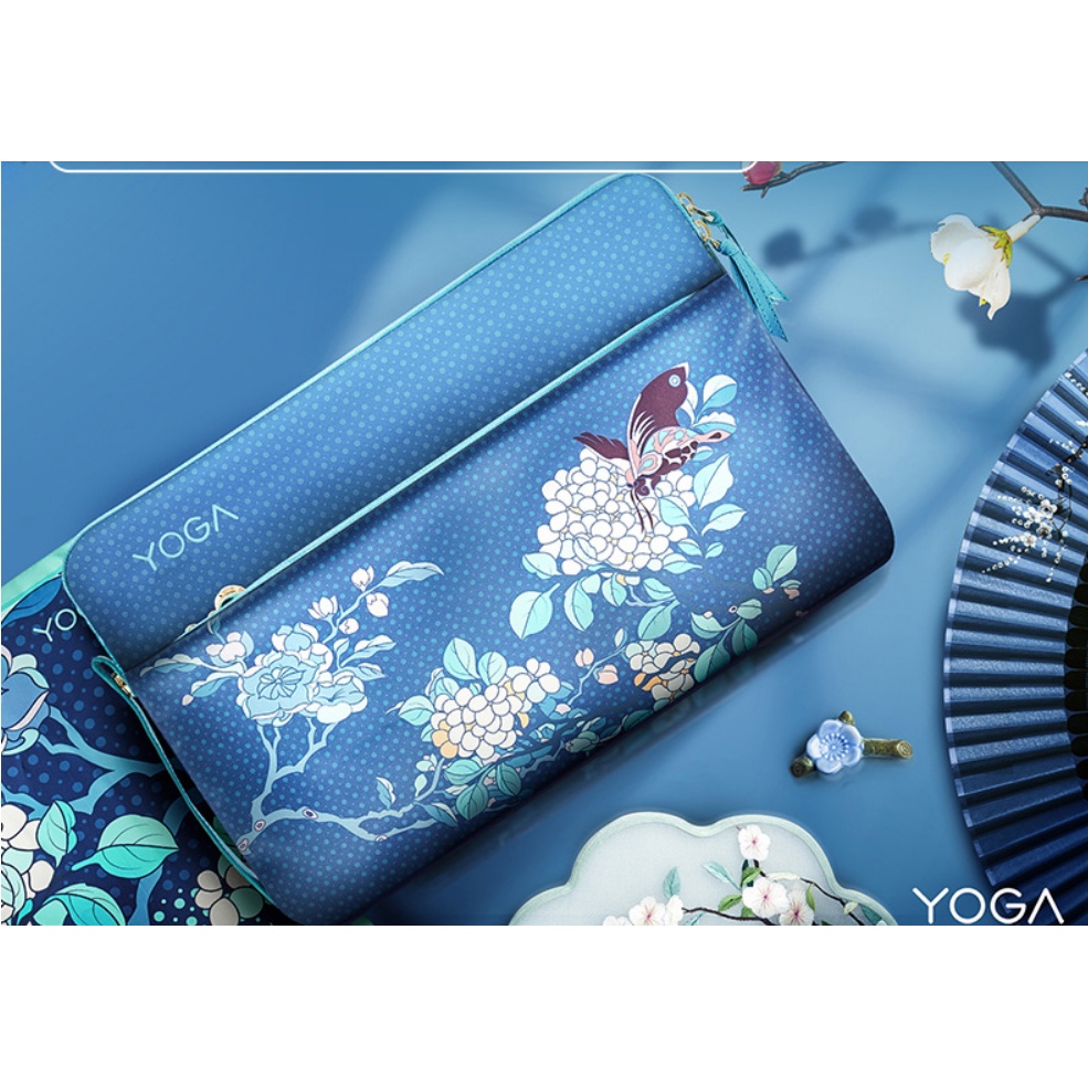 Tas Laptop Sleeve Case Lenovo Yoga Gaya Korea Cina Set Edisi Terbatas