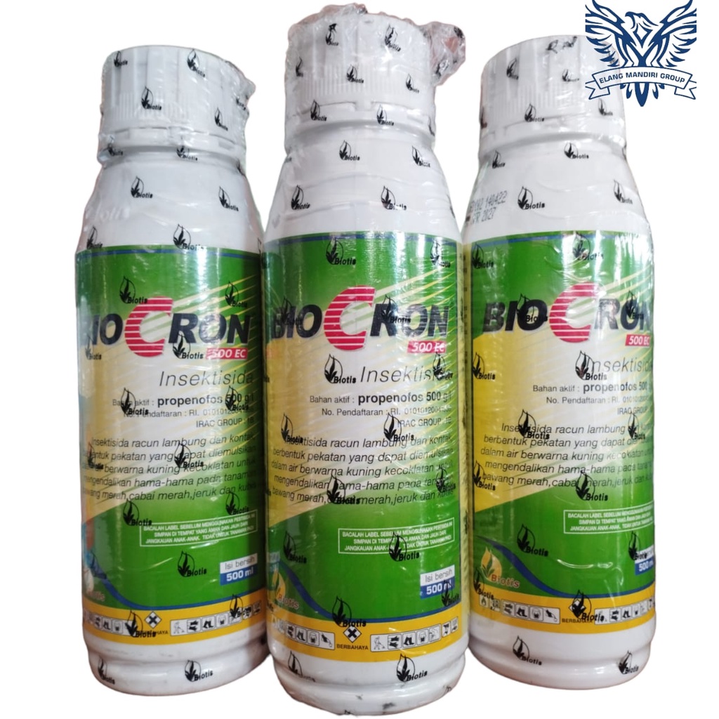 Insektisida Biocron 500EC 500ML Bahan Aktif Profenofos 500 g/L