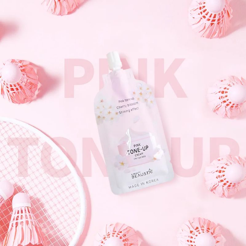 Beausta pink tone up cream 15ml
