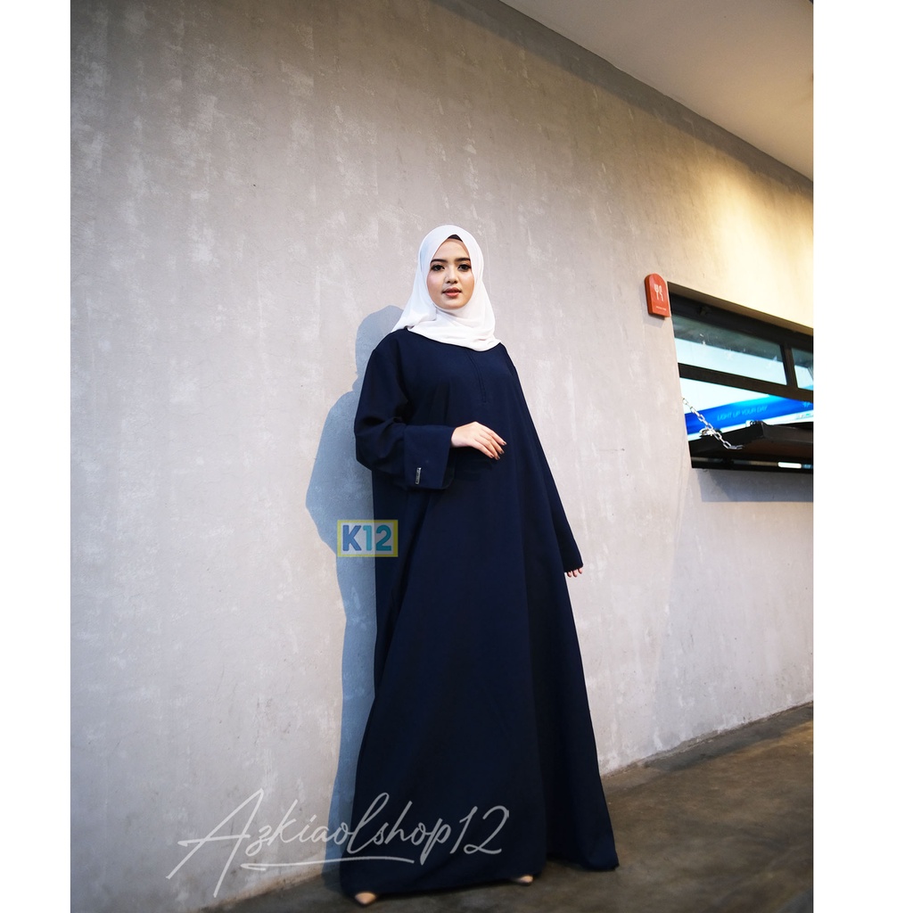 ( BISA COD ) GAMIS JUMBO SERIES ABAYA HITAM / BASIC ABAYA POLOS / ABAYA SIZE S M L XL XXL