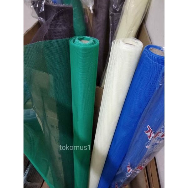 KAWAT NYAMUK JARING KAIN KASSA NYAMUK NYLON TEBAL PER METER