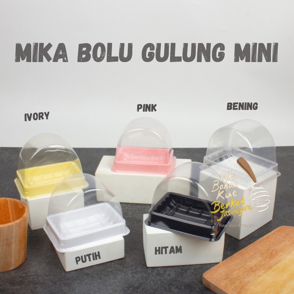MIKA BOLU GULUNG MINI KOTAK 5.5cm Isi 10 Pcs / MIKA BOLU MINI