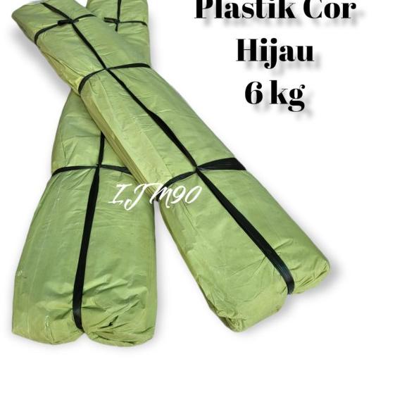 

PLASTIK COR HIJAU BUTEK 6KG PANJANG +-60 METER
