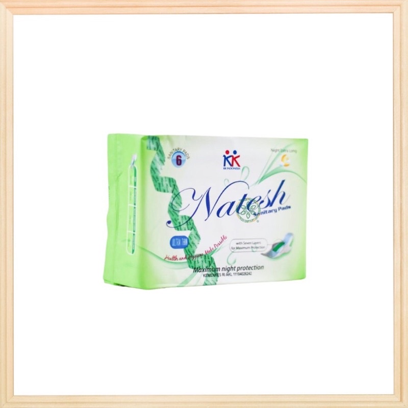 natesh sanitary pads hijau