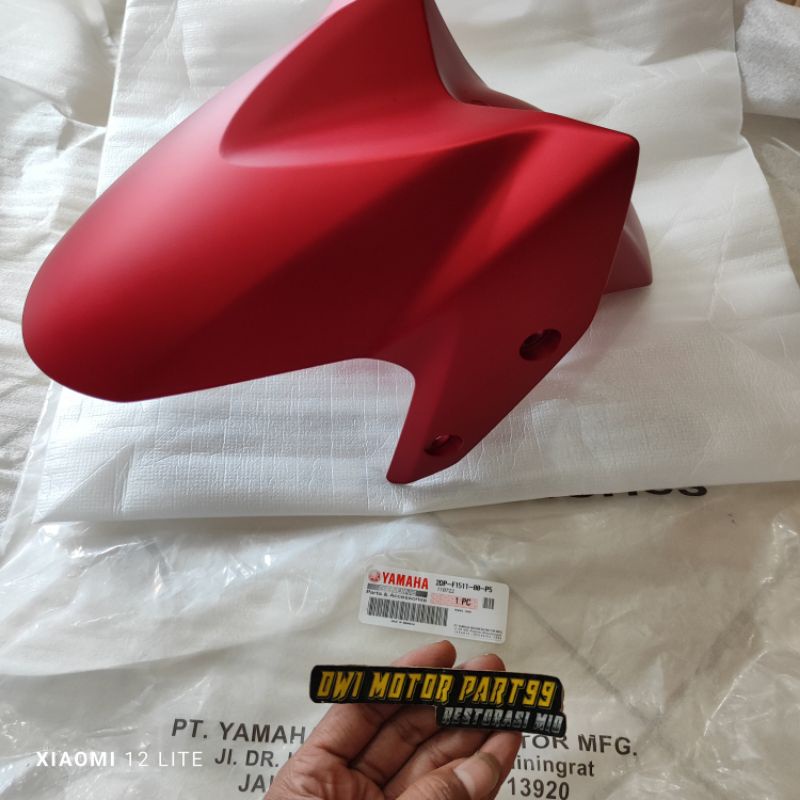 SLEBOR SPAKBOR DEPAN NMAX N-MAX N MAX MERAH DOFF 2DP-F1511-00-P5 ORIGINAL YAMAHA