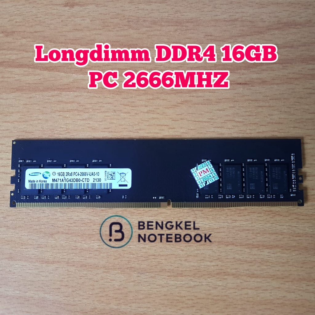 LONGDIMM RAM PC DDR4 16Gb 2666Mhz PC21300