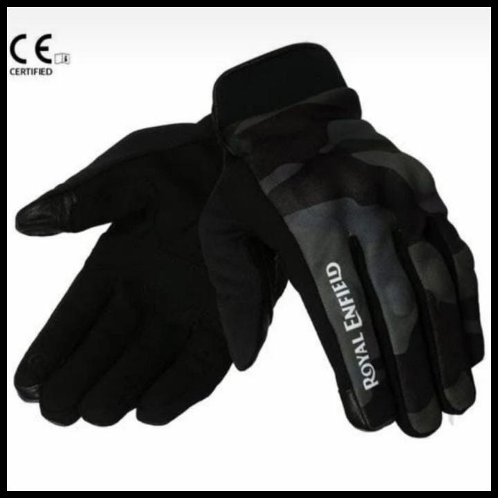 Sarung Tangan Glove Royal Enfield Enduro Camo Ori