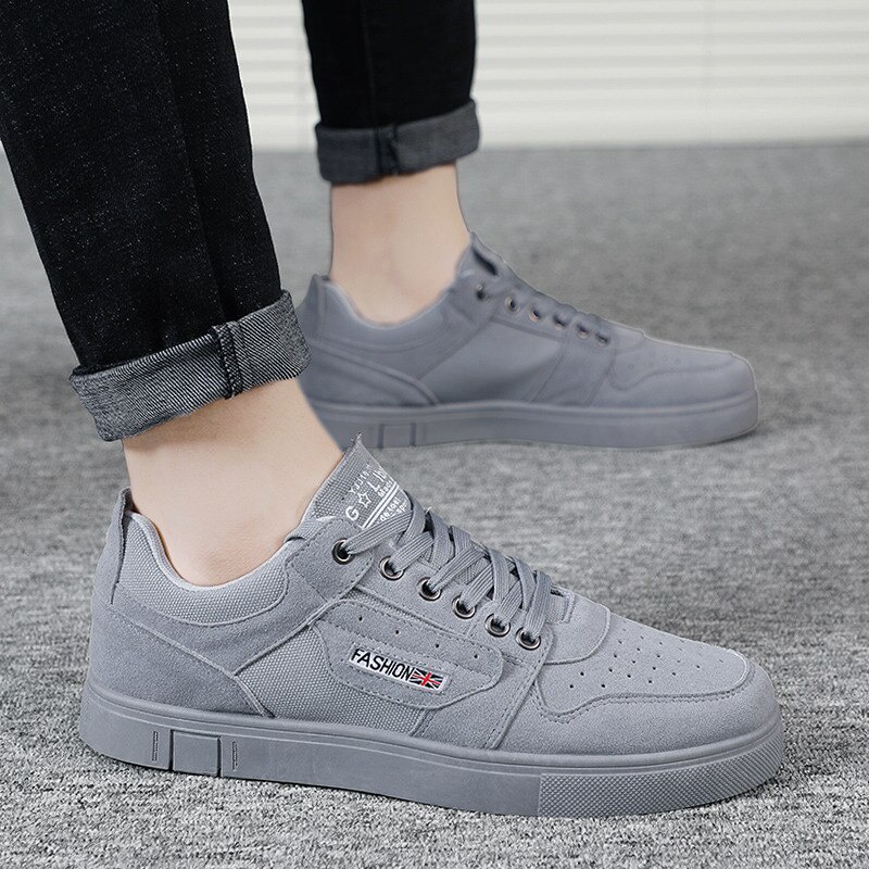 Sepatu Sneakers Pria Import GOTHAM / Sepatu Fashion Sneakers Casual Suede Men Import Brit Flag