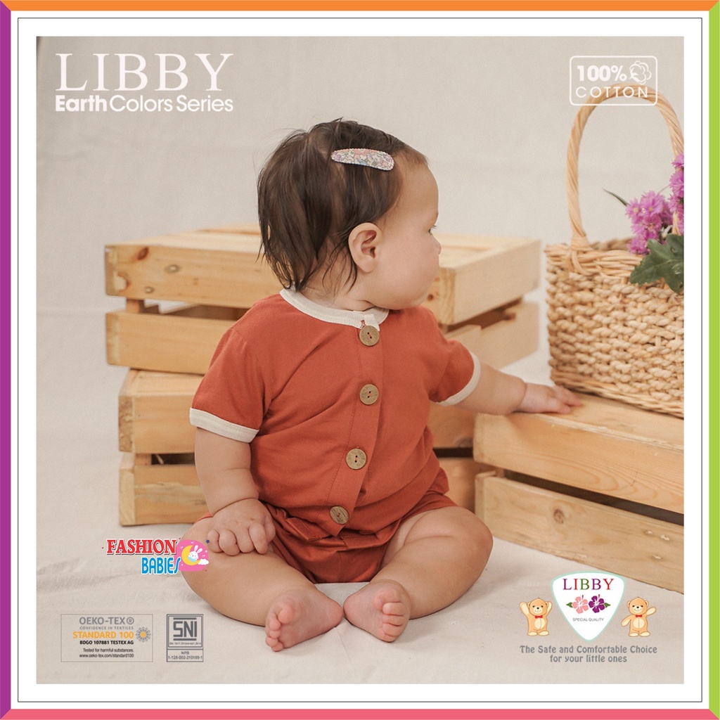 NEW LIBBY ROCCO SET CELANA PENDEK | SETELAN KANCING PENDEK ❤ Fashionbabies ❤