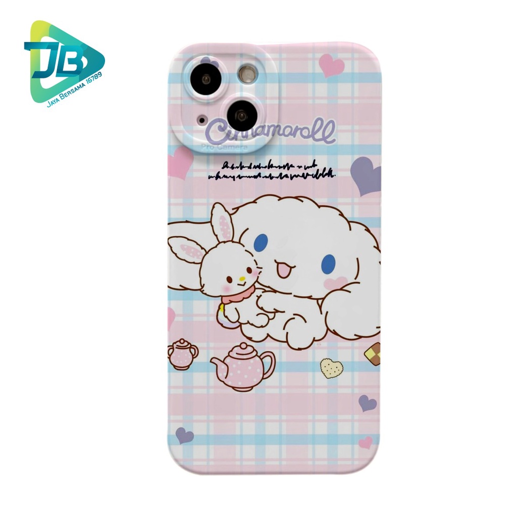 CUSTOM CASE SOFTCASE SILIKON PROCAMERA CINAMOROL CUSTOM OPPO REALME VIVO XIAOMI SAMSUNG INFINIX IPHONE FOR ALL TYPE JB6194