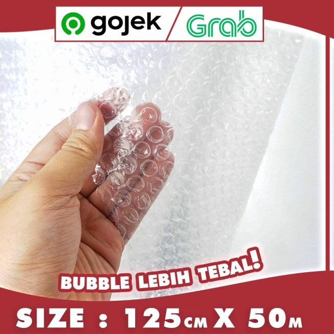 

BUBBLE WRAP MURAH ROLL 50 METER PUTIH BUBLE WRAP - DKM DELKOMAS - MP ORANGE HITAM