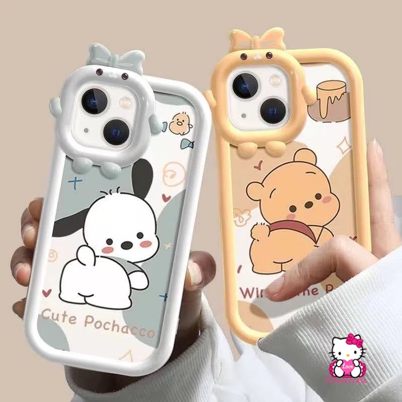 Case Lensa Monster Kecil Untuk Vivo Y21 Y12 Y35 Y22 Y15A Y20s Y11 Y15 Y16 Y15 Y15s Y20 Y02s Y12i V23 V23E Y17 Y55 Y20i Y1 Y30 Y33S Y31