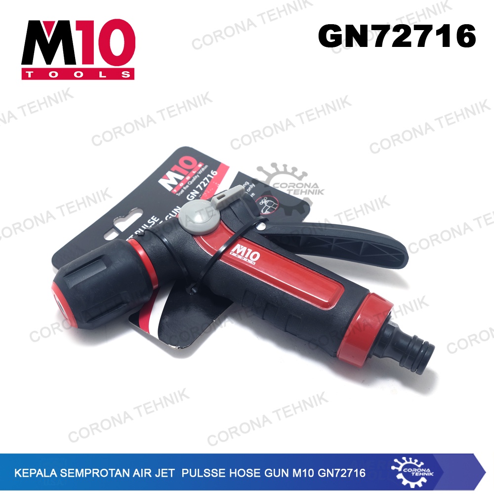 GN72716 - Kepala Semprotan Air Jet Pulse Hose Gun M10