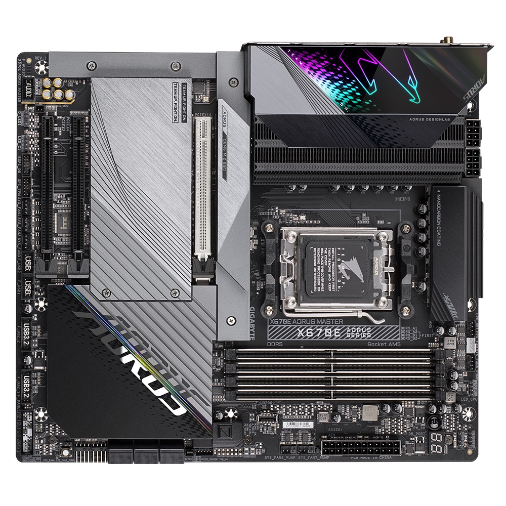 GIGABYTE X670E AORUS MASTER | MOTHER BOARD AMD X670 AM5 DDR5 EATX