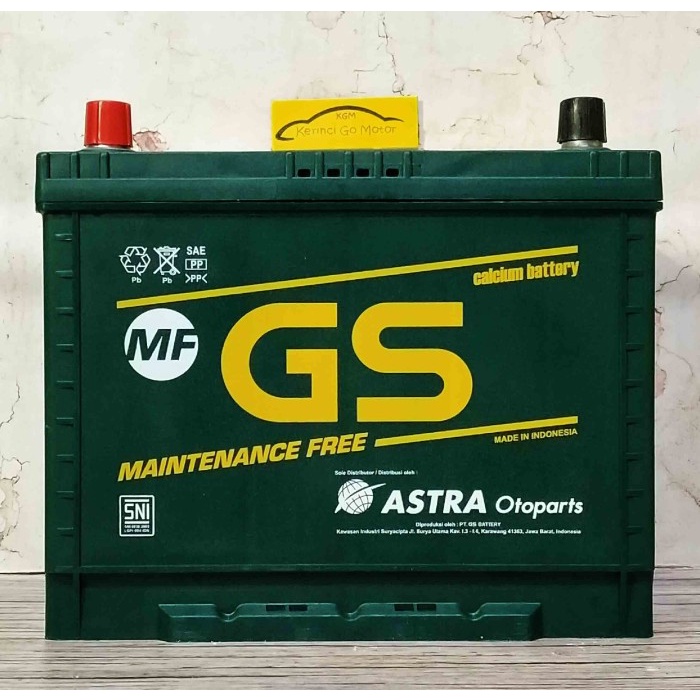 AKI GS ASTRA MF NS70 ACCU AKI GS MF KERING MITSUBISHI FUSO TERANO