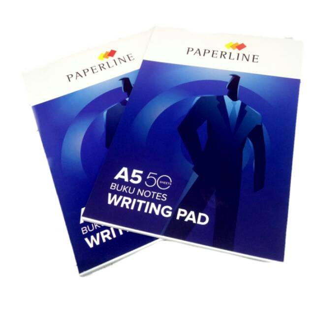 Jual BUKU BLOCK NOTES A5 WRITING PAD MERK PAPERLINE | Shopee Indonesia