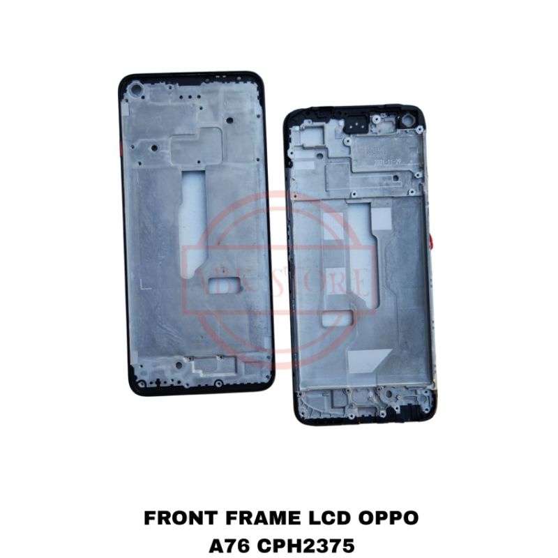 FRONT FRAME LCD - TATAKAN LCD OPPO A76 CPH2375