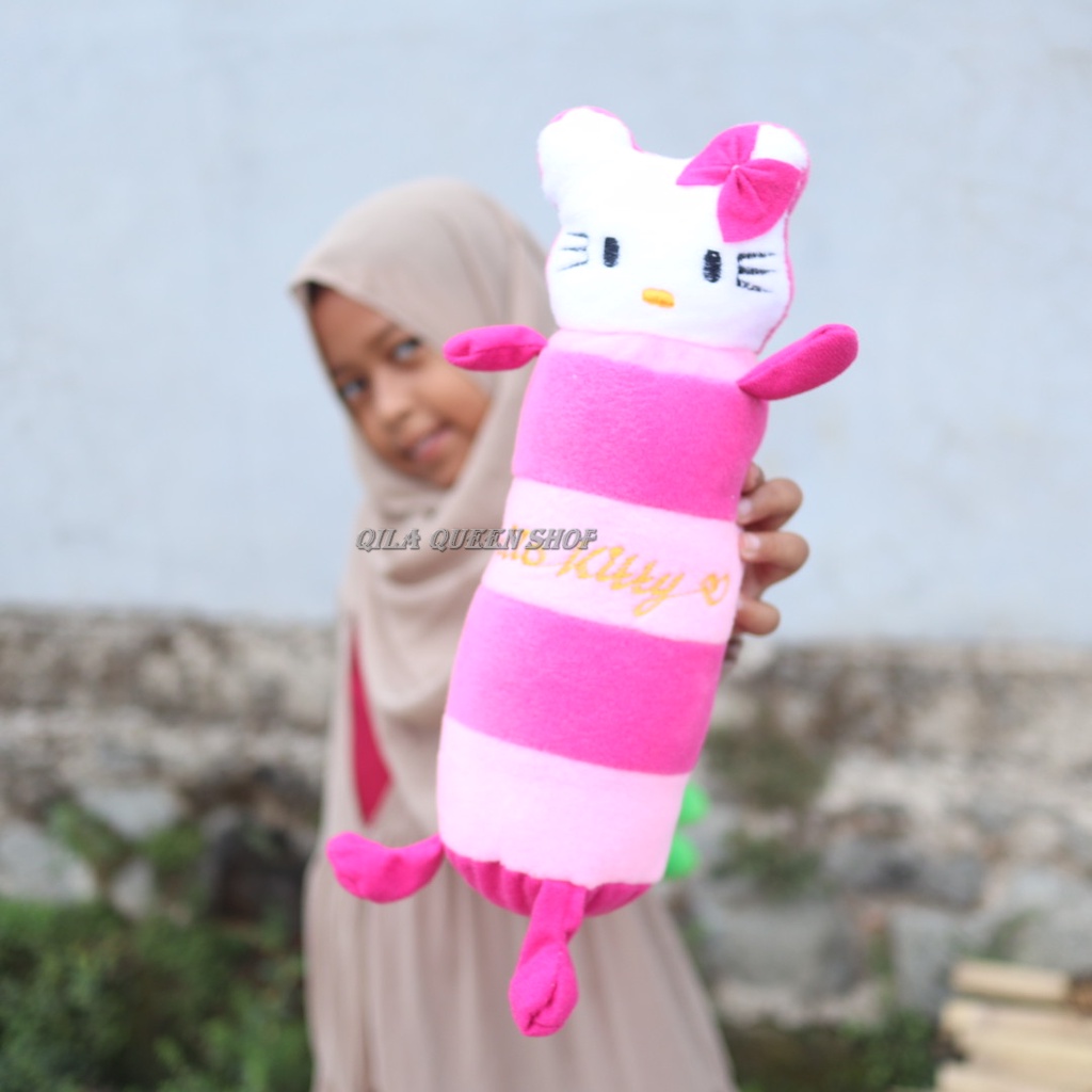 BONEKA Guling bayi karakter, TERMURAH BISA COD,doraemon,miki, kitty